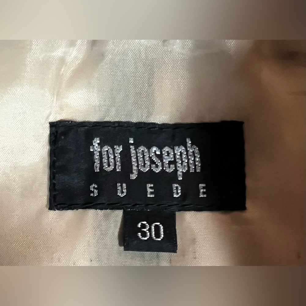 #580 For Joseph Leather Pencil Skirt EU 30 snakeskin - Picture 4 of 7